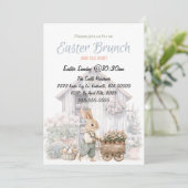 Einladung zu einem zauberhaften Osterbrunch & Eier (Stehend Vorderseite)