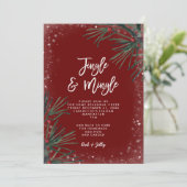 Einladung zu einer einzigen Feier (Stehend Vorderseite)