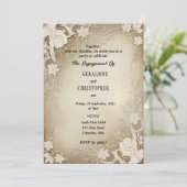 Einladung zu einer engagierten Partei (Stehend Vorderseite)