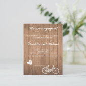 Einladung zu einer engagierten Party für ein roman (Stehend Vorderseite)