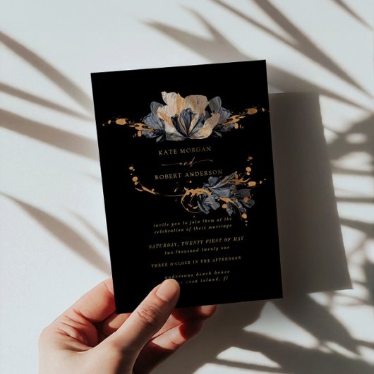 Einladung zu einer exklusiven Goldhochzeit