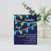 Einladung zu einer farbenfrohen Blauen Lanterns Gr (Stehend Vorderseite)