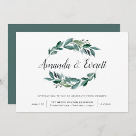 Einladung zu einer Fülle von Foliage Hochzeiten