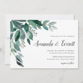 Einladung zu einer Fülle von Foliage Hochzeiten (Vorderseite)