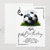 Einladung zu einer Geburtstagsfeier (Vorne/Hinten)