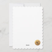 Einladung zu einer Geburtstagsfeier (Rückseite)