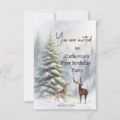 Einladung zu einer Geburtstagsparty (Vorderseite)