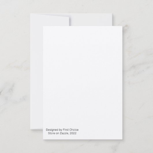 Einladung zu einer Geburtstagsparty (Rückseite)