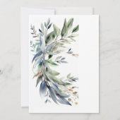 Einladung zu einer griechischen Hochzeit (Rückseite)