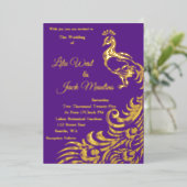 Einladung zu einer großen Pfauenhochzeit (Stehend vorne)