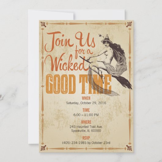 Einladung zu einer guten Stunde (Vorderseite)