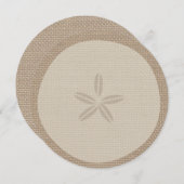 Einladung zu einer Inspirierten Sand-Dollar-Runde (Vorne/Hinten)