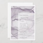 Einladung zu einer leichten Hochzeit (Vorne/Hinten)