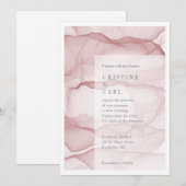 Einladung zu einer leichten Hochzeit (Vorne/Hinten)