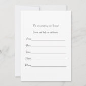 Einladung zu einer Neubelebung (Rückseite)