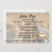 Einladung zu einer Orgelbesprechung - Sydney-Rohre (Rückseite)