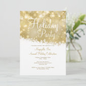 Einladung zu einer schimmernden Feier (Stehend Vorderseite)
