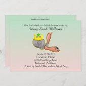 Einladung zu einer sonnigen Ball- und Kettendusche (Vorne/Hinten)