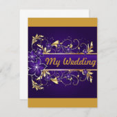 Einladung zu einer Veranstaltung in Wien (Vorne/Hinten)