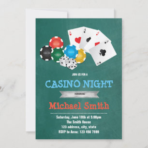 Einladung zu einer Veranstaltung zum Thema Casino