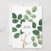 Einladung zu einer Vintagen Grünanlage (Rückseite)