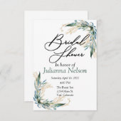 Einladung zu Eukalyptus und Gold (Vorne/Hinten)