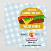 Einladung zu Fast Food Abschluss (Vorne/Hinten)