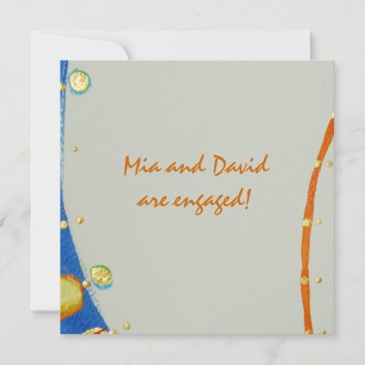 Einladung zu fröhlichen Gedanken (Vorderseite)