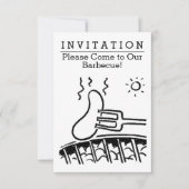 Einladung zu Fun Barbecue (Vorderseite)
