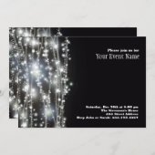 Einladung zu funkelnden Sternen (Vorne/Hinten)