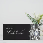 Einladung zu funkelnden Sternen (Stehend Vorderseite)