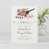 Einladung zu geschlechtsspezifischen Waffen oder R (Stehend Vorderseite)