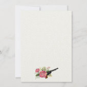 Einladung zu geschlechtsspezifischen Waffen oder R (Rückseite)