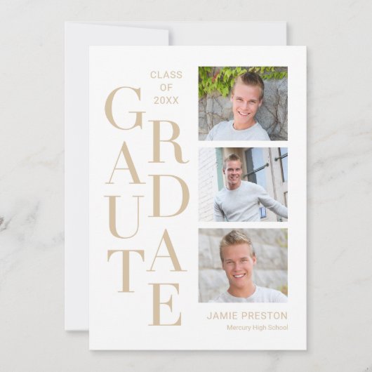 Einladung zu gestapelten Charm-bearbeitbaren Absch (Vorderseite)