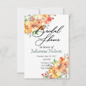 Einladung zu Ginger Aquarell (Vorderseite)