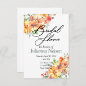 Einladung zu Ginger Aquarell (Vorne/Hinten)