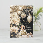 Einladung zu Glaminour Holiday Party (Stehend Vorderseite)