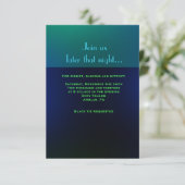 Einladung zu glühenden hebräischen Briefen und Not (Stehend Vorderseite)