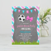 Einladung zu Goals oder Bows (Stehend Vorderseite)