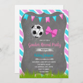 Einladung zu Goals oder Bows (Vorne/Hinten)