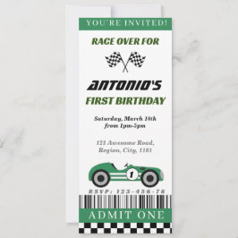 Einladung zu grünen Rennen