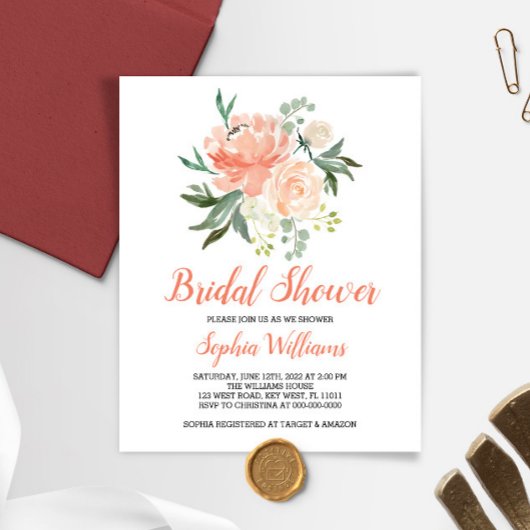 Einladung zu günstigen Konditionen und Creme Brida