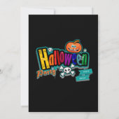 Einladung zu Halloween, Einladung zum Halloween-Pa (Rückseite)
