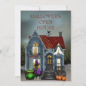 Einladung zu Halloween Open House (Vorderseite)