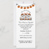 Einladung zu Halloween "Zu Niedlich zum Spook" (Vorderseite)