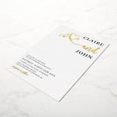 Einladung zu Heart Script Hochzeit (Gedreht)