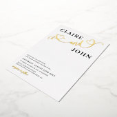 Einladung zu Heart Script Hochzeit (Gedreht)