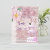 Einladung zu Hochzeiten (Stehend Vorderseite)