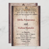 Einladung zu Hochzeiten (Vorne/Hinten)