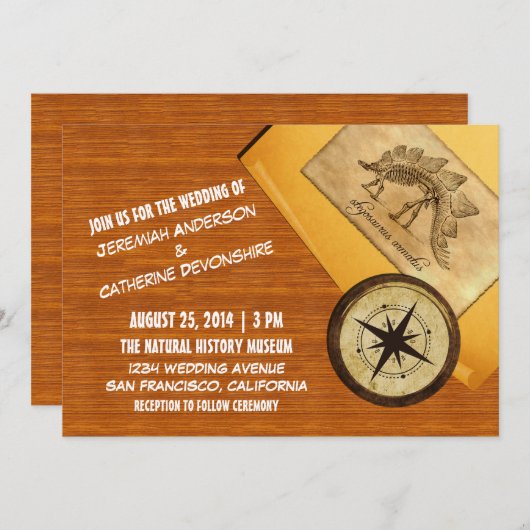 Einladung zu Hochzeiten (Vorne/Hinten)